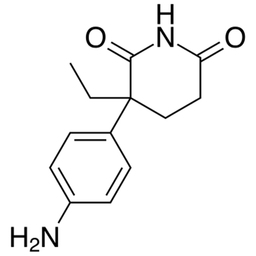 Структурная формула Аминоглутетимид
