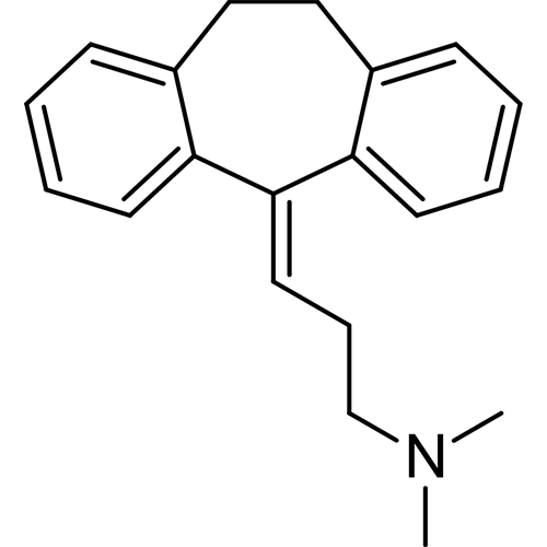 Структурная формула Амитриптилин
