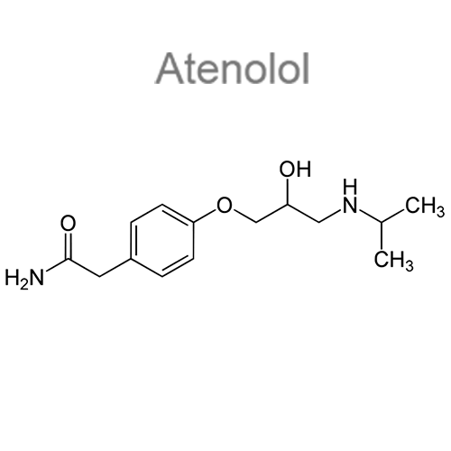 Структурная формула 2 Амлодипин + Атенолол