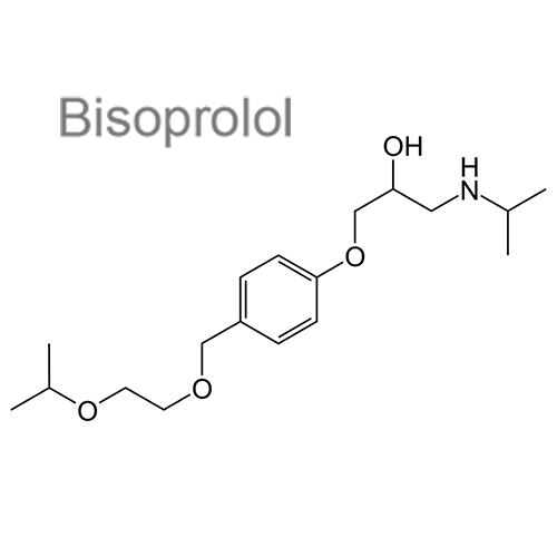 Амлодипин + Бисопролол структурная формула