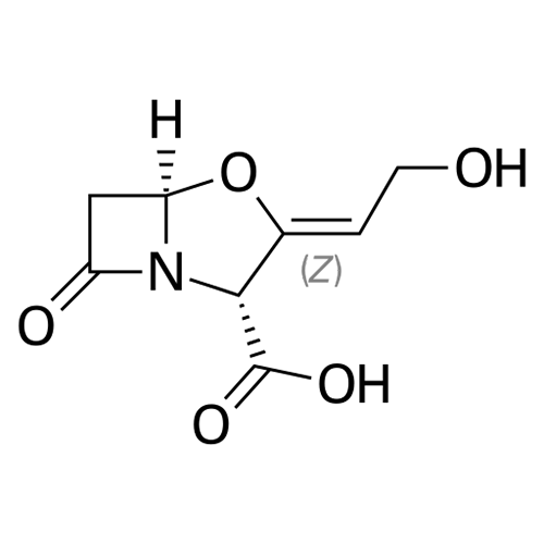 Структурная формула 2 Амоксициллин + Клавулановая кислота