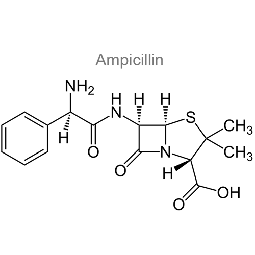 Структурная формула Ампициллин + Флуклоксациллин