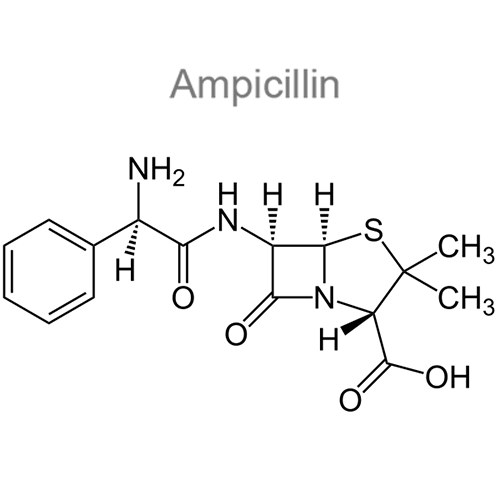 Ампициллин + Клоксациллин структурная формула
