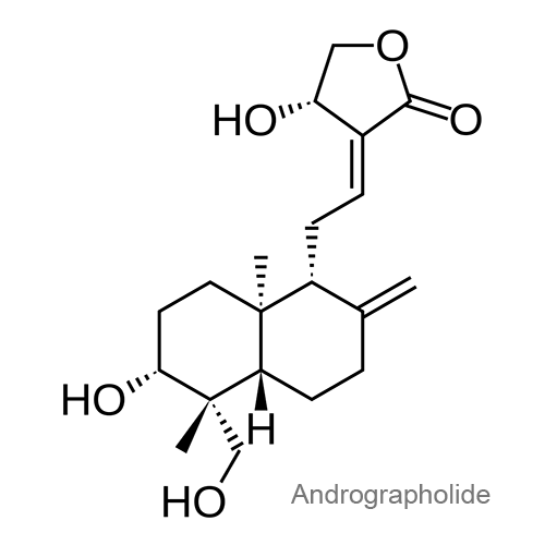 Андрографолид структурная формула