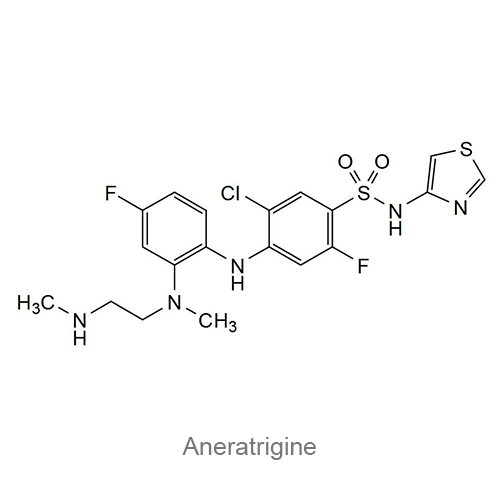 Структурная формула Анератригин