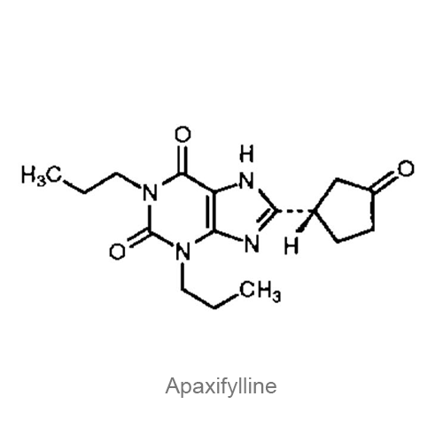 Структурная формула Апаксифиллин
