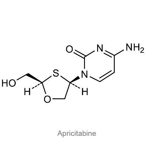 Структурная формула Априцитабин