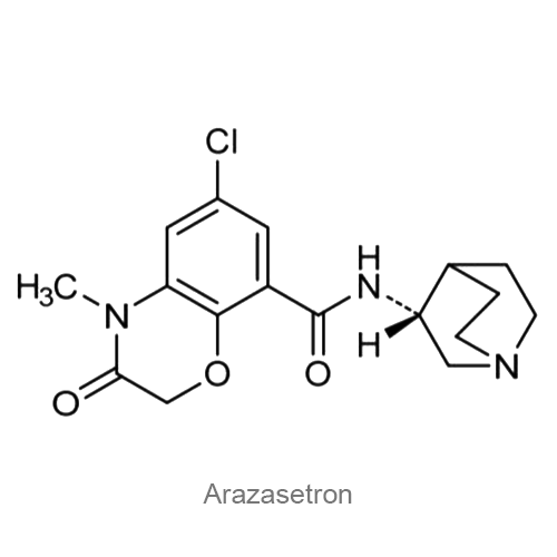 Структурная формула Аразасетрон