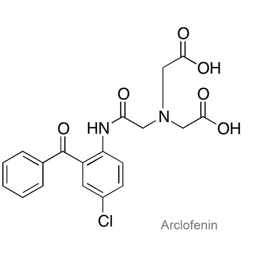 Арклофенин структурная формула