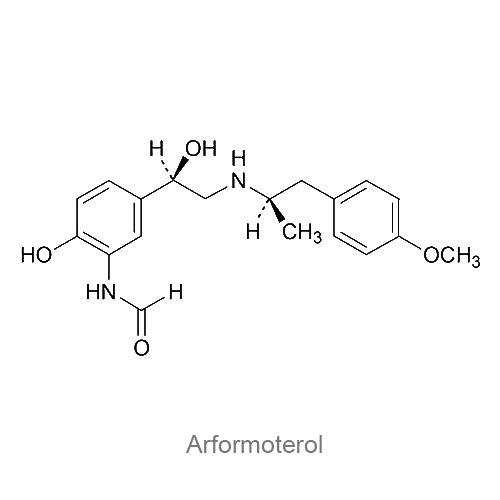 Структурная формула Арформотерол