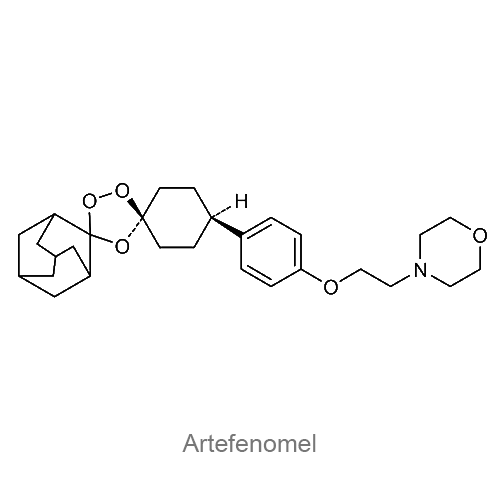 Структурная формула Артефеномел