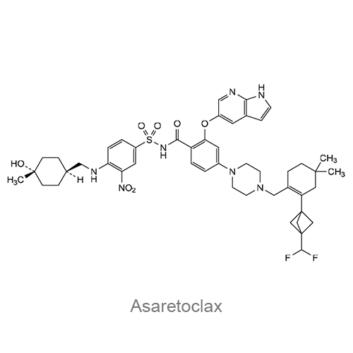 Асаретоклакс структурная формула