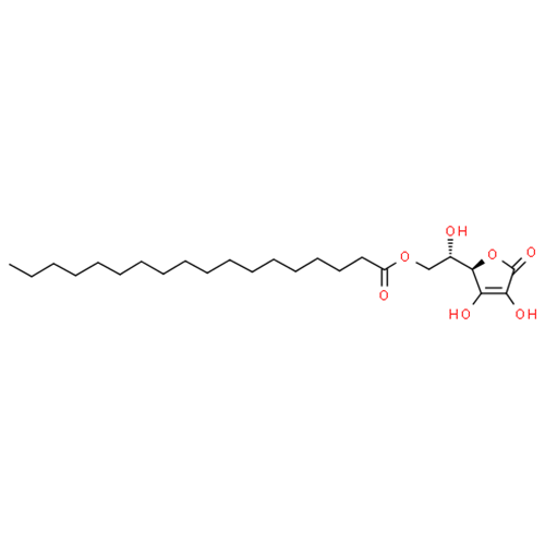 Структурная формула Аскорбилстеарат