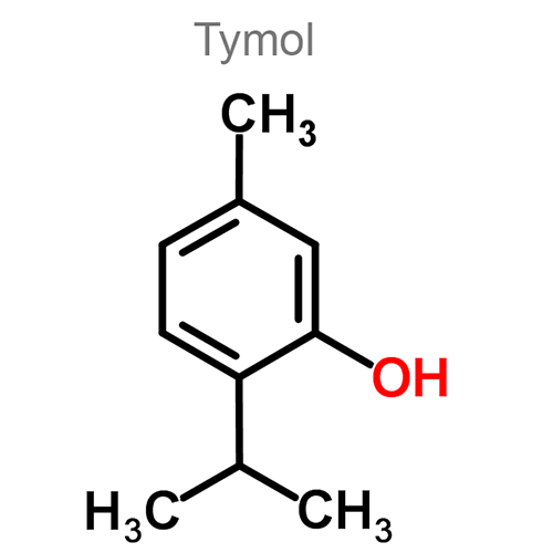 Структурная формула 3 Аскорбиновая кислота + Камфора + Тимол + [Рацементол]