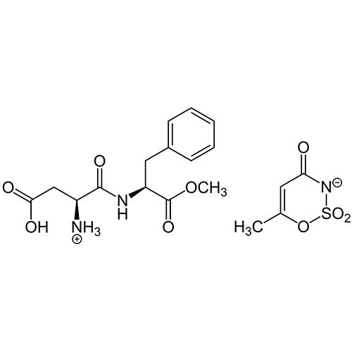 Аспартам-ацесульфама соль структурная формула