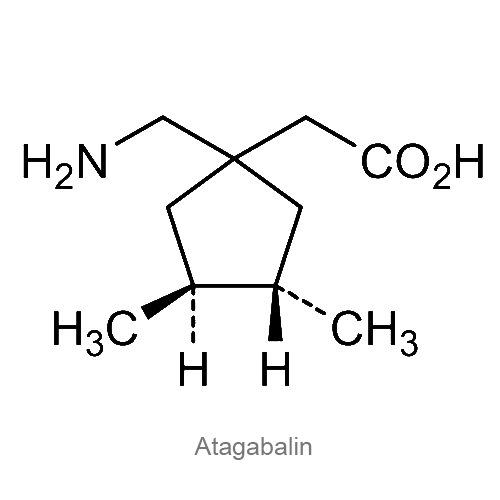 Структурная формула Атагабалин