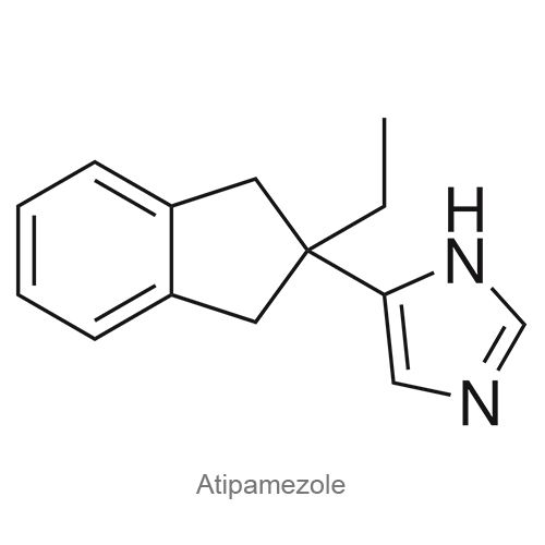 Атипамезол структурная формула