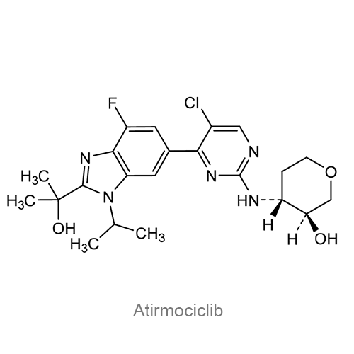 Структурная формула Атирмоциклиб