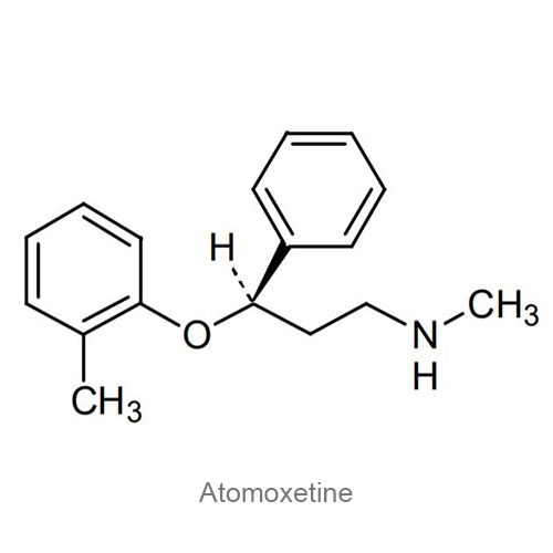 Структурная формула Атомоксетин