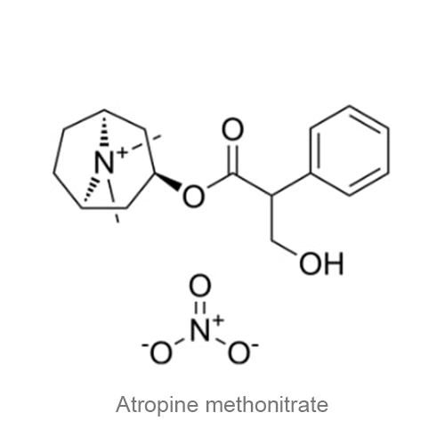 Структурная формула Атропина метонитрат