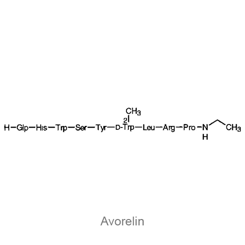 Структурная формула Аворелин