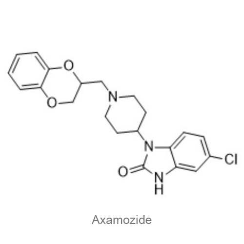 Структурная формула Аксамозид