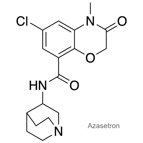 Структурная формула Азасетрон