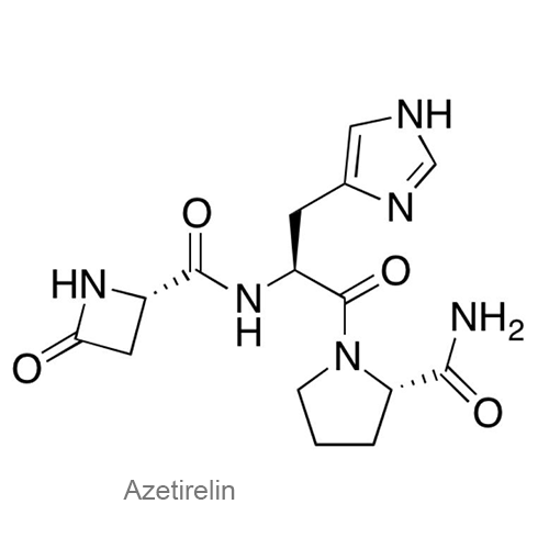Азетирелин структурная формула