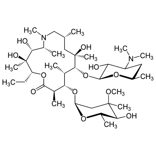 Азитромицин структурная формула