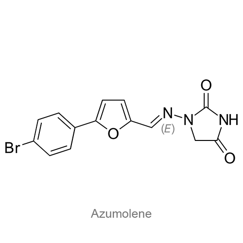 Структурная формула Азумолен