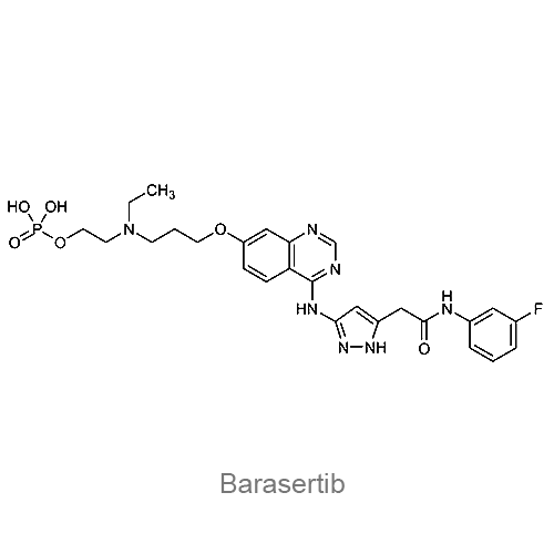 Барасертиб структурная формула