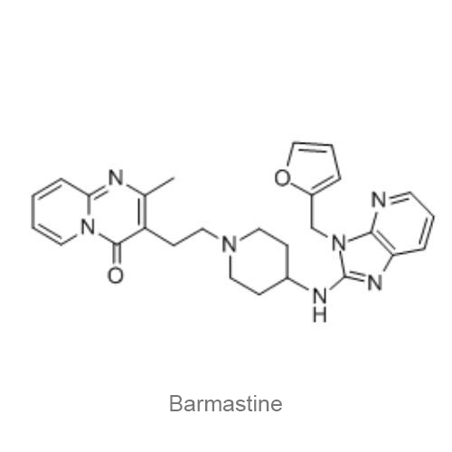 Структурная формула Бармастин