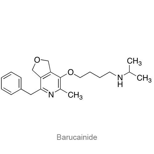 Структурная формула Барукаинид