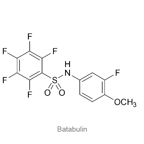 Структурная формула Батабулин