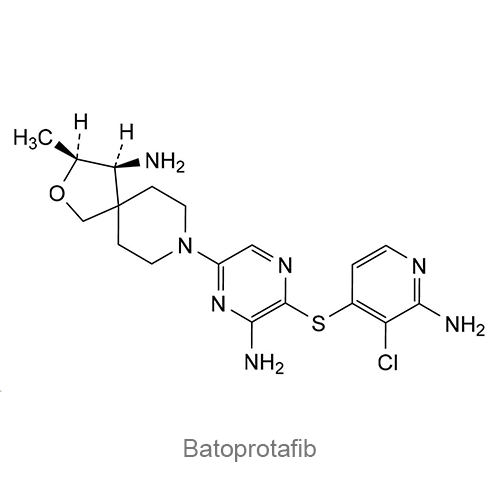 Структурная формула Батопротафиб