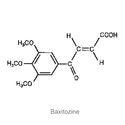 Структурная формула Бакситозин