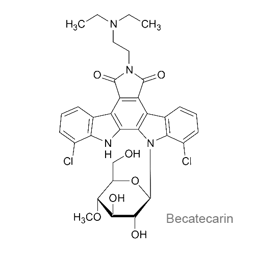 Структурная формула Бекатекарин
