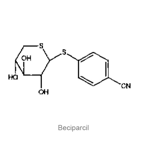 Структурная формула Беципарцил