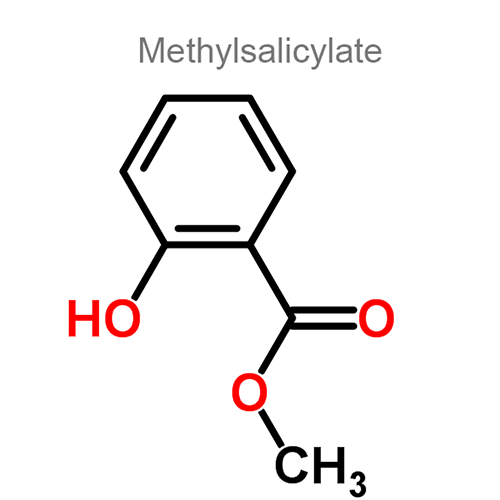 Структурная формула Белены масло + Метилсалицилат + Хлороформ