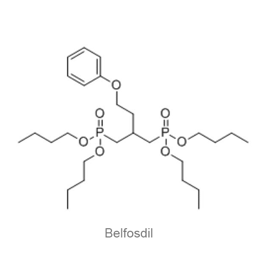 Структурная формула Белфосдил