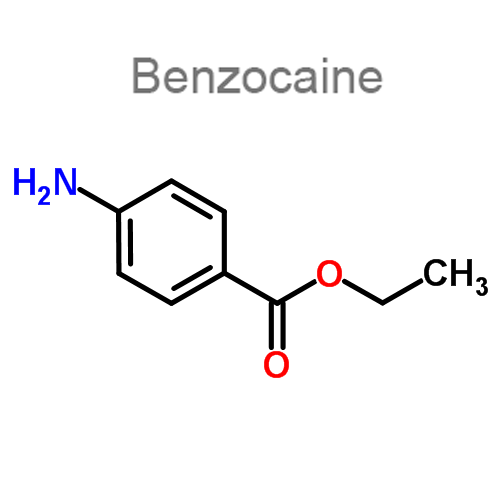 Структурная формула Белладонны листьев экстракт + Бензокаин