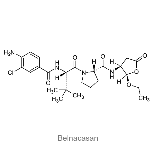 Структурная формула Белнакасан