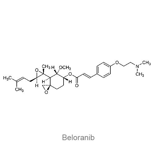 Структурная формула Белораниб