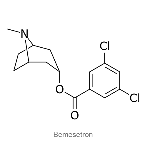 Структурная формула Бемесетрон