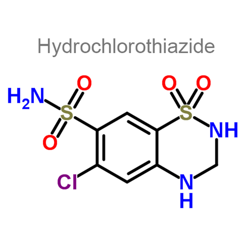 Беназеприл + Гидрохлортиазид структурная формула 2
