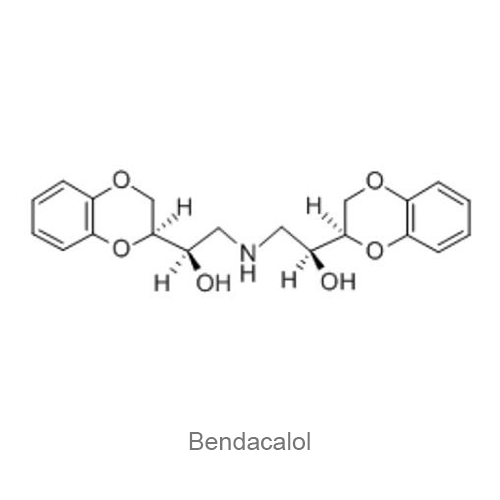 Структурная формула Бендакалол