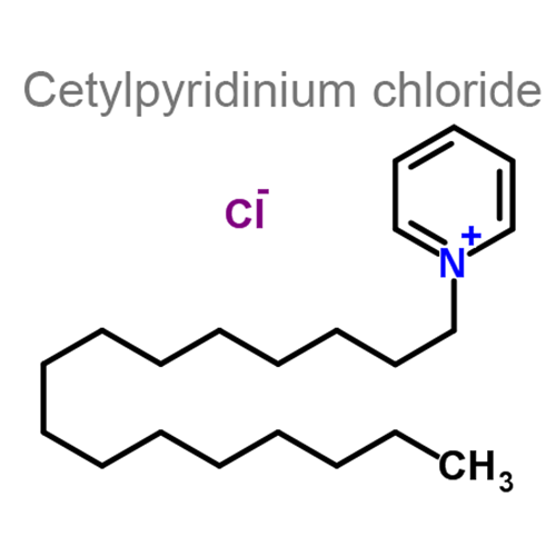 Бензидамин + Цетилпиридиния хлорид структурная формула 2