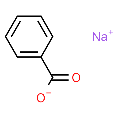 Бензоат натрия структурная формула