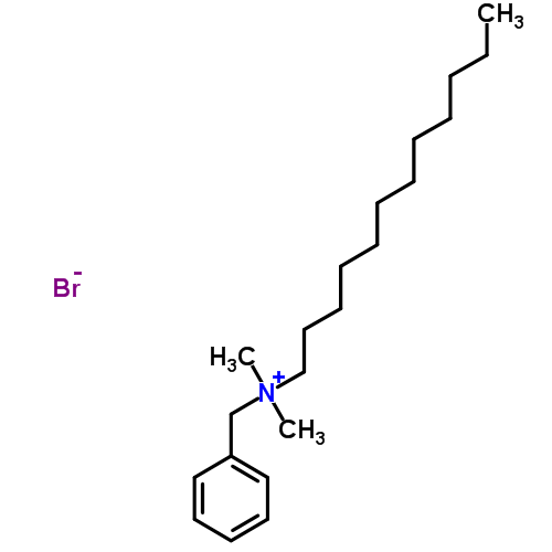 Бензододециния бромид структурная формула