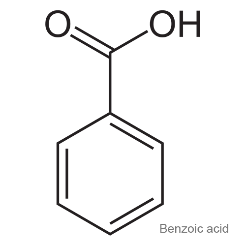 Структурная формула Бензойная кислота